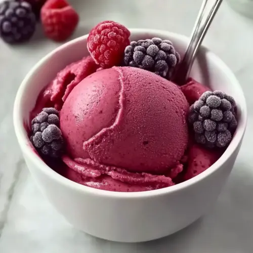 Delicious Berry Sorbet: A Simple, Dairy-Free Delight 2 Delicious Berry Sorbet