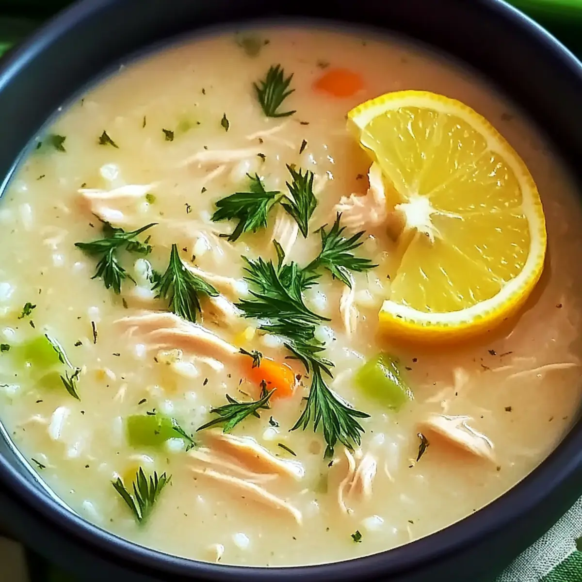 Avgolemono Soup