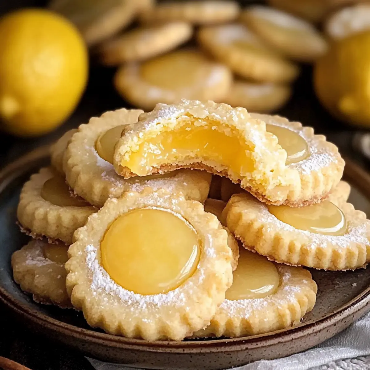 Lemon Curd Cookies