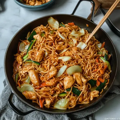 Chicken Chow Mein