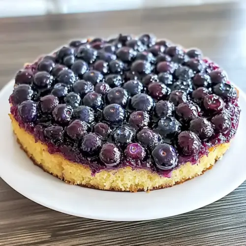 Best Homemade Blueberry Upside Down Cake