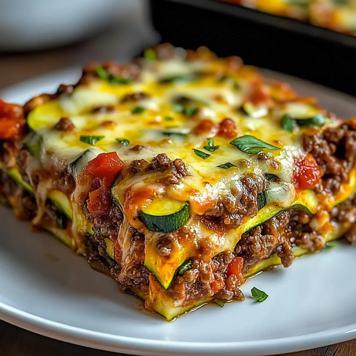 Zucchini Pizza Casserole
