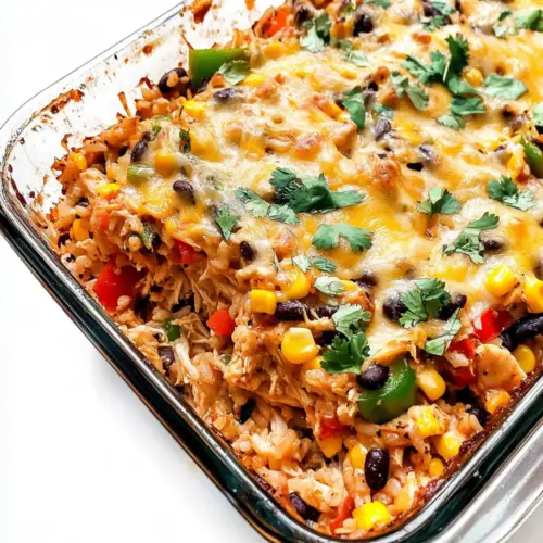 Easy Chicken Burrito Casserole for a Cozy Family Dinner 8 Easy Chicken Burrito Casserole