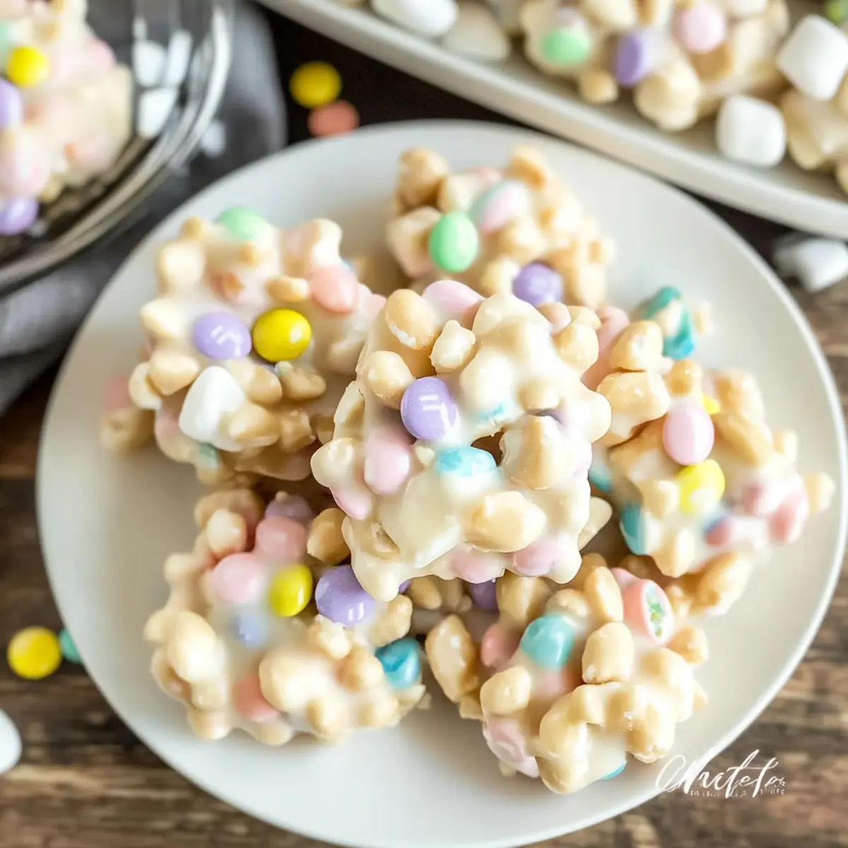 Crockpot Easter Cluster Candy