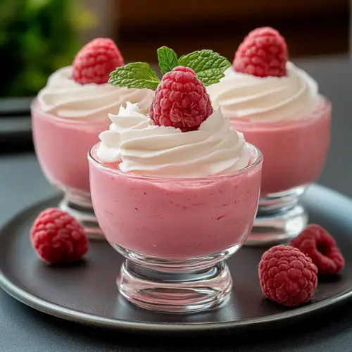 Light and Airy Fresh Raspberry Cloud Mousse to Savor 4 Fresh Raspberry Cloud Mousse