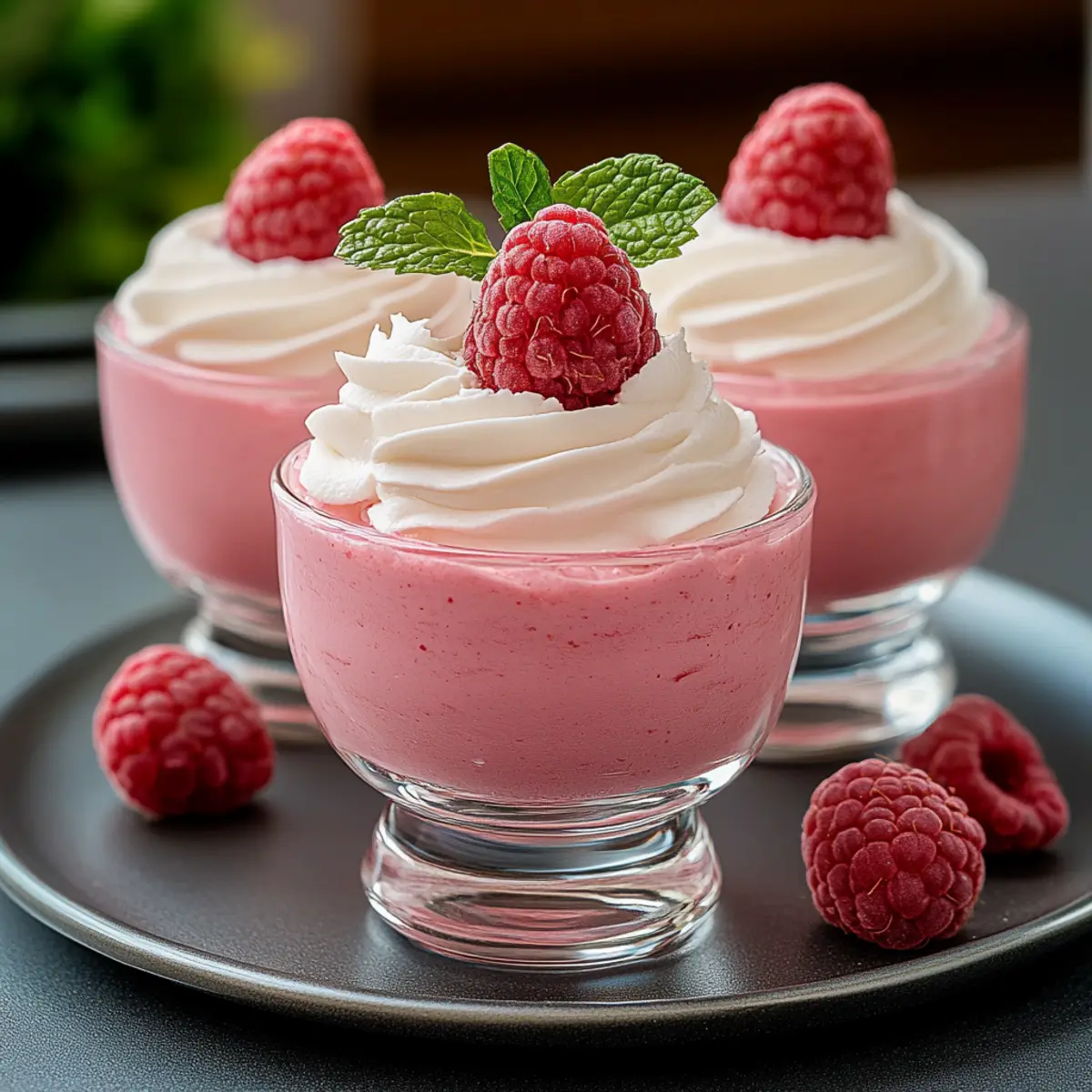 Fresh Raspberry Cloud Mousse