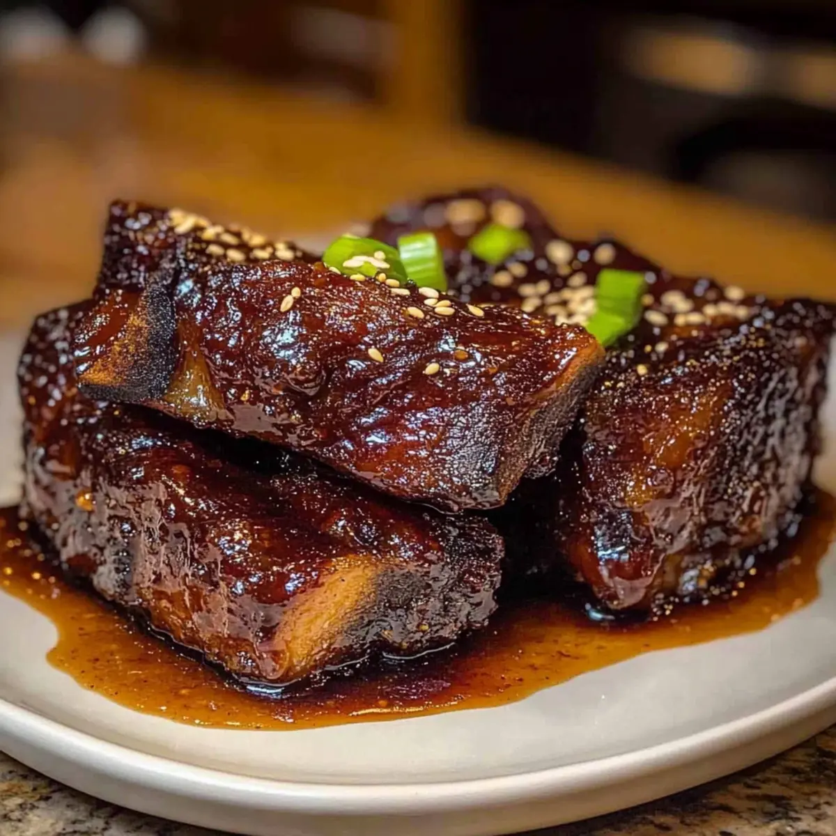 Irresistible Caramelized Slow Roast Asian Beef Short Rib Recipe