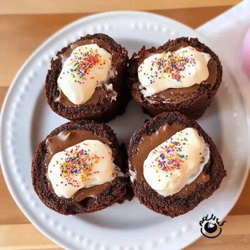 Deviled Brownies with Creamy Filling for a Festive Treat 2 Deviled Brownies