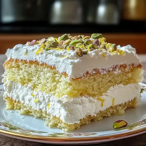 Lemon Pistachio Ricotta Cloud Cake for a Dreamy Brunch Delight 3 Lemon Pistachio Ricotta Cloud Cake