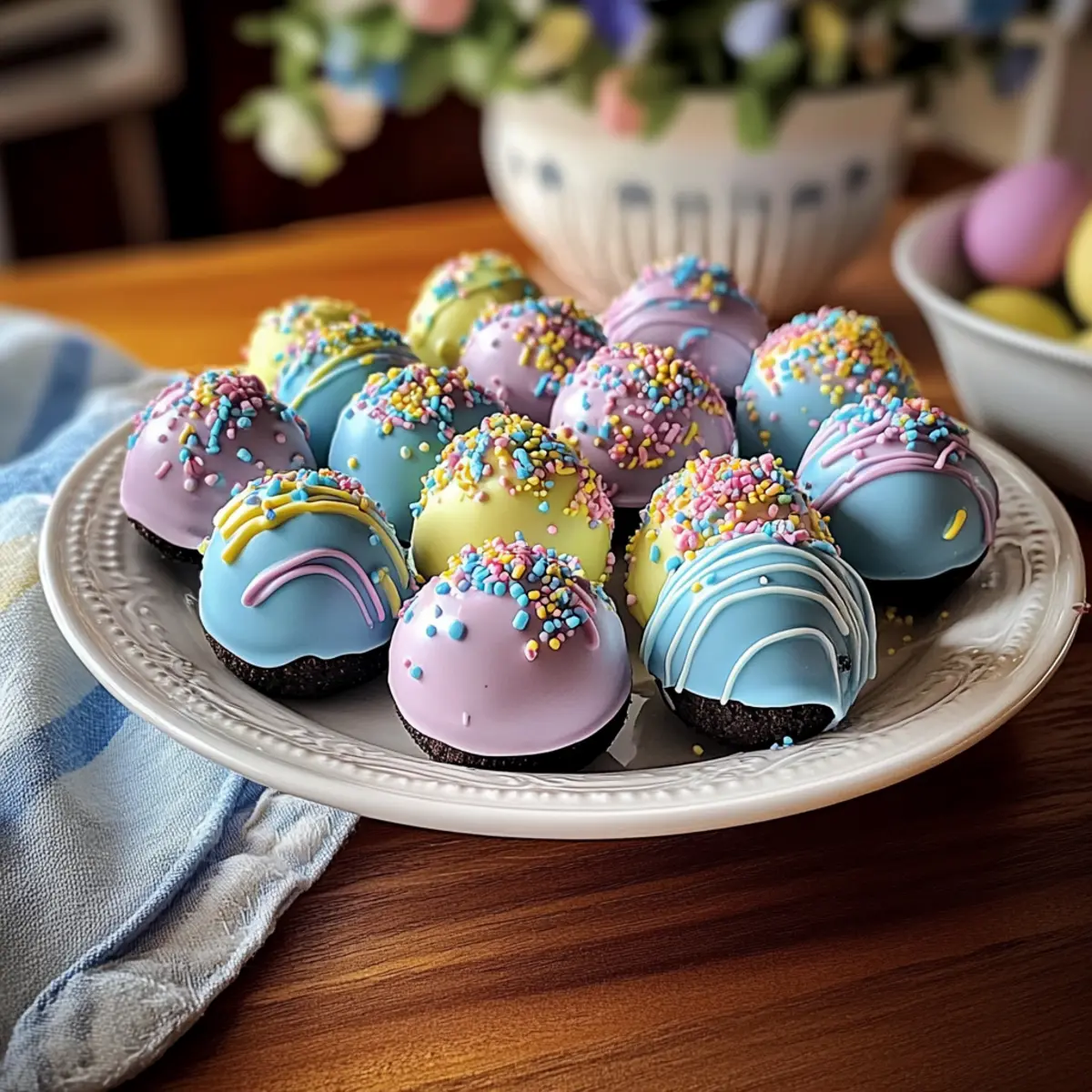 Easter Egg Oreo Balls