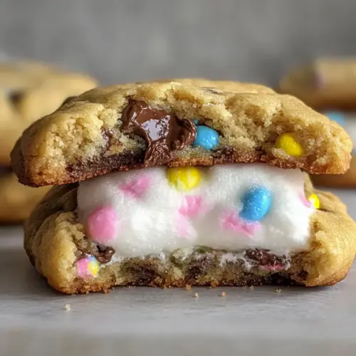 Giant Chocolate Chip Peep Cookies for a Sweet Easter Surprise 4 Giant Chocolate Chip Peep