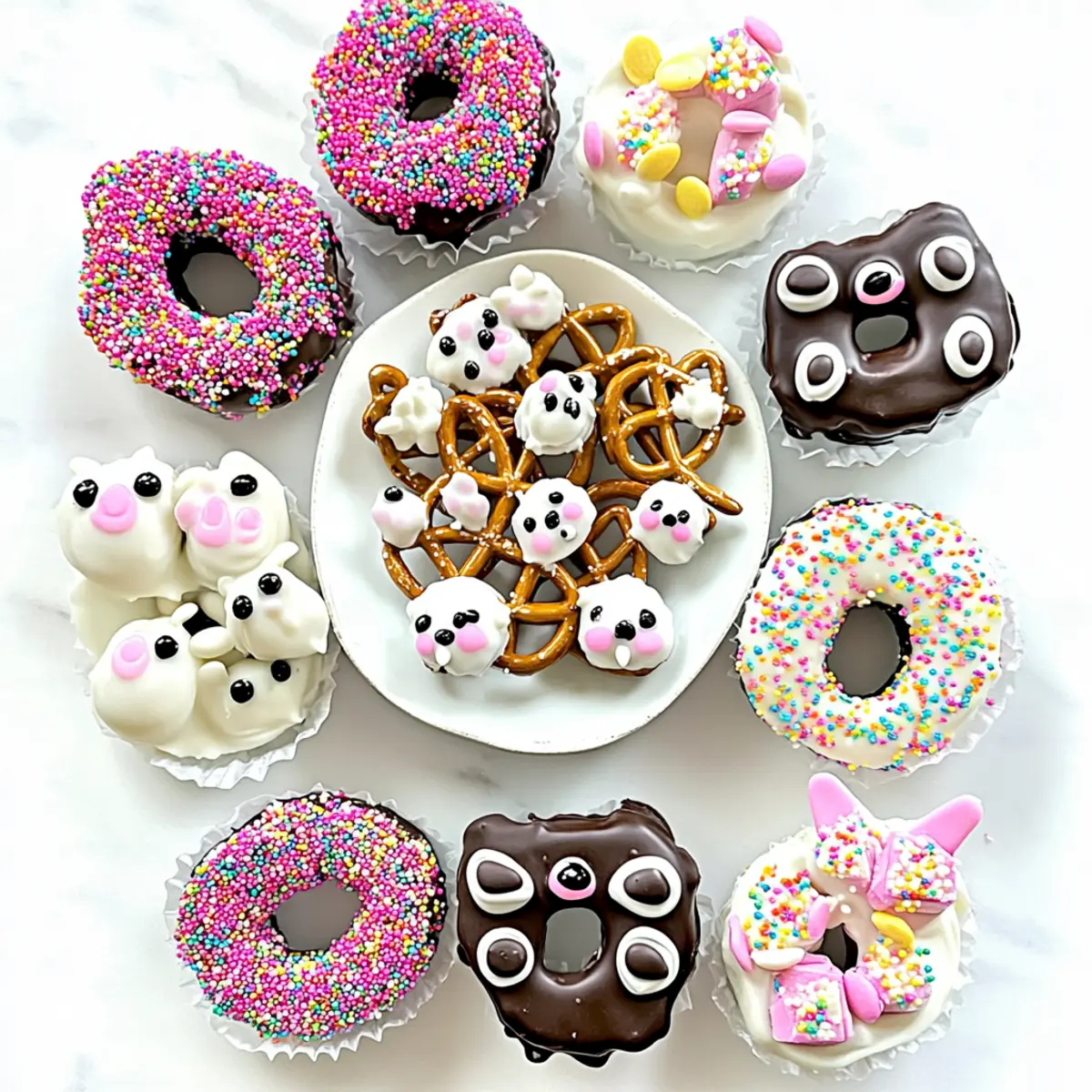 Chocolate Covered Pretzels for Easter