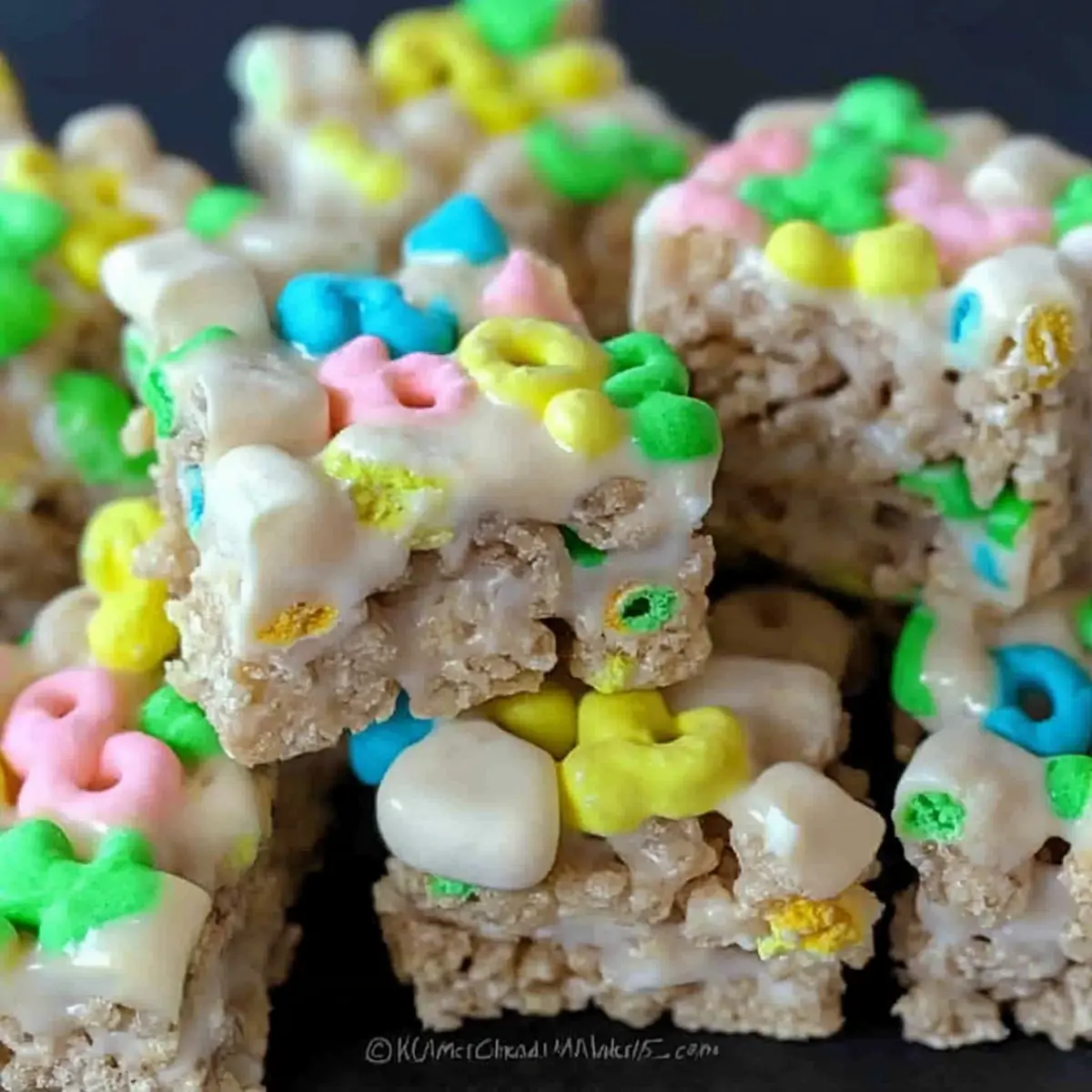 Lucky Charms Rice Krispie Treats