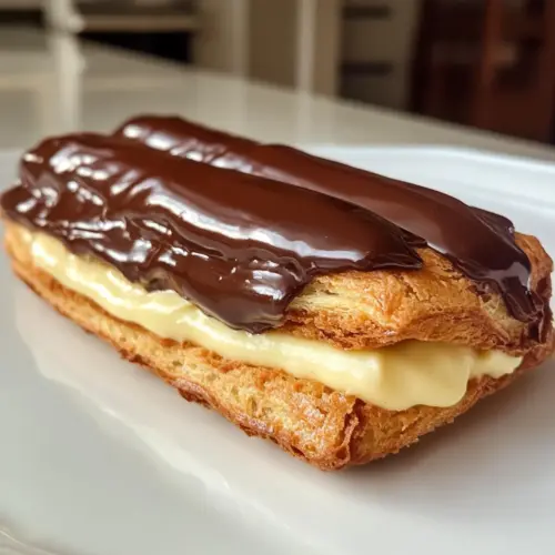Creamy Custard Éclairs That Will Melt in Your Mouth 1 Custard Éclairs