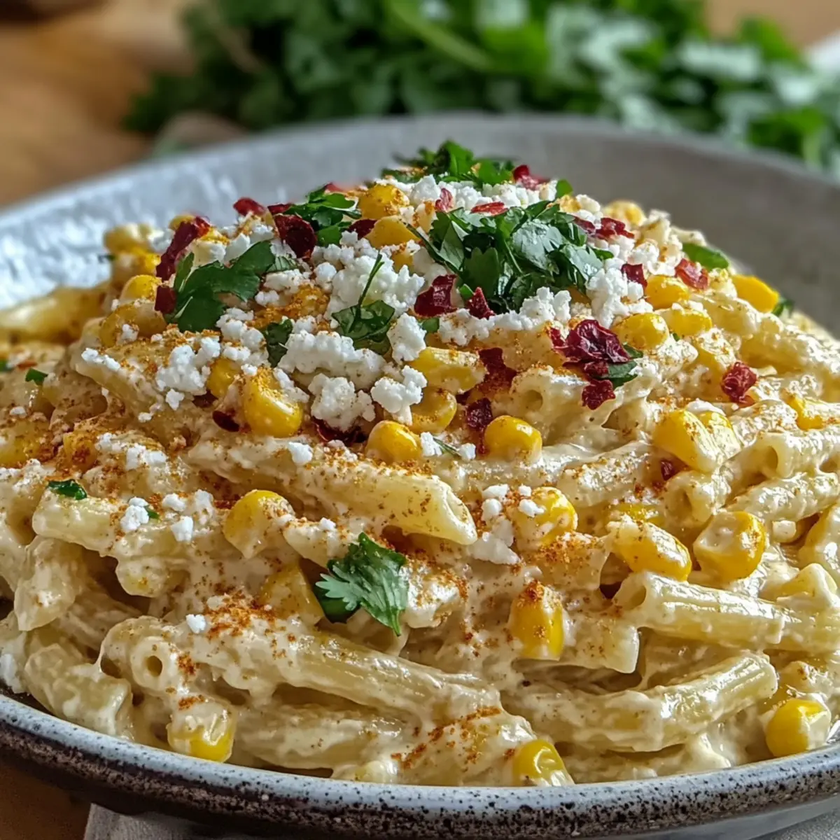 Creamy Elote Mexican Street Corn Pasta Salad for Summer Bliss 4 Creamy Elote Mexican Street Corn Pasta Salad