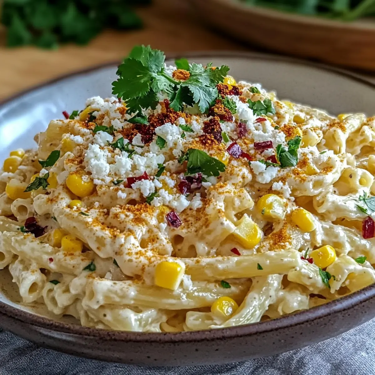 Creamy Elote Mexican Street Corn Pasta Salad for Summer Bliss 1 ed7a8a27 3d74 4854 abd8
