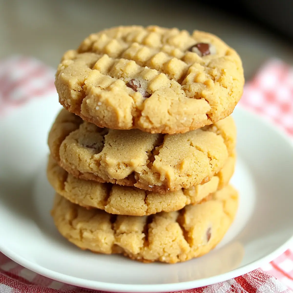 Irresistibly Soft & Chewy Classic Peanut Butter Cookies 4 Soft & Chewy Classic Peanut Butter Cookies