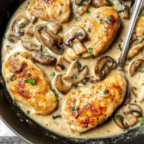 Creamy Mushroom Chicken
