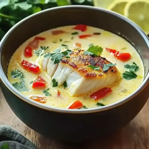 Coconut Lime Fish Soup