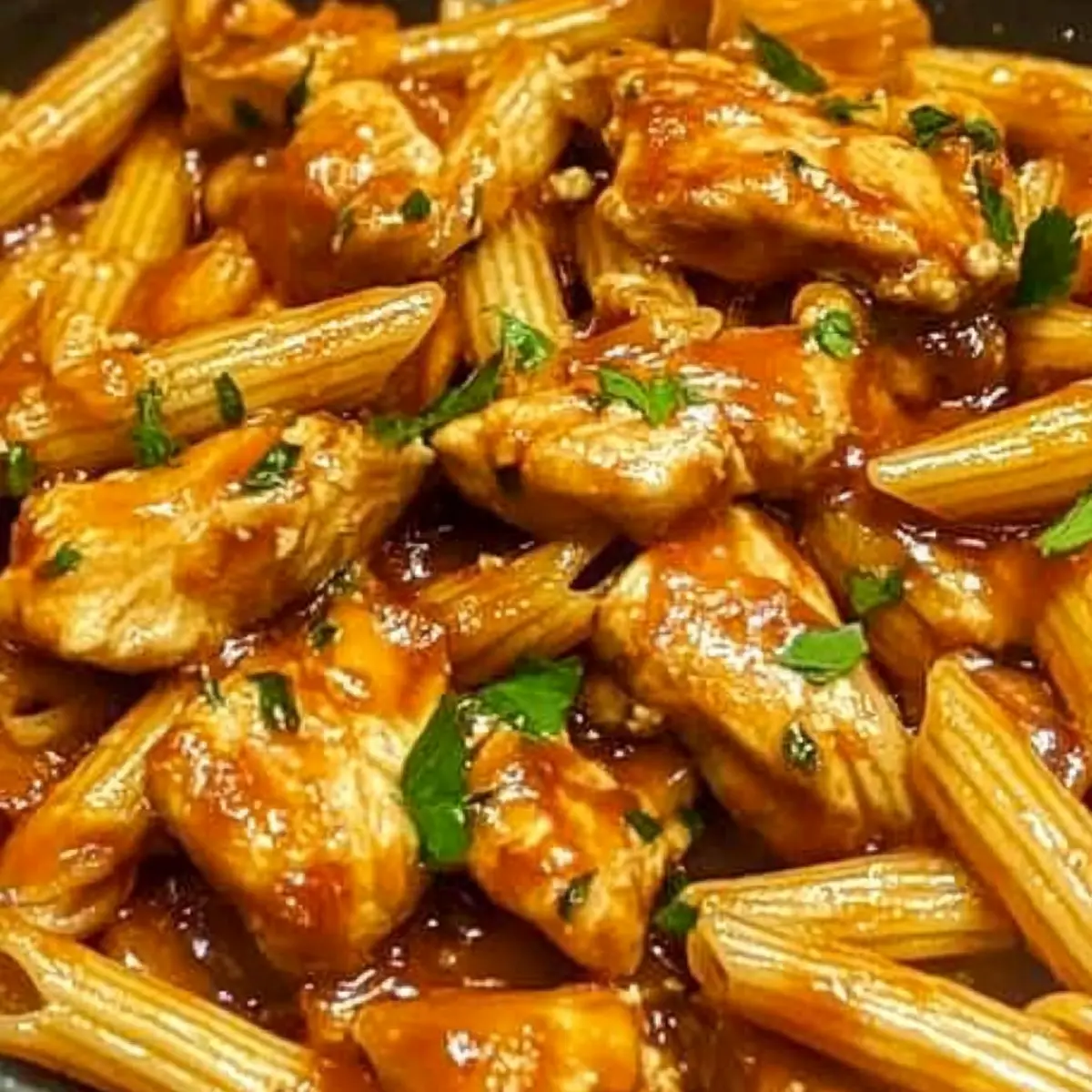 Honey BBQ Chicken Penne