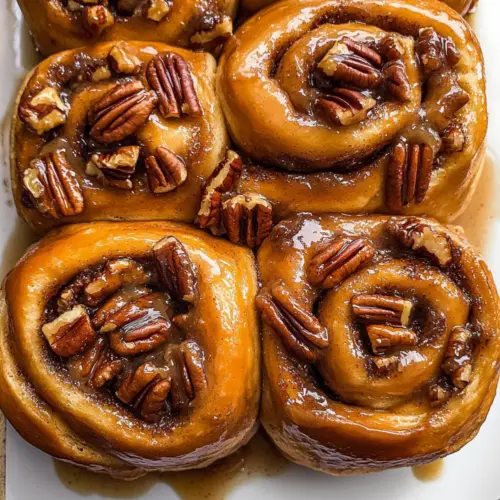 Butter Pecan Cinnamon Buns