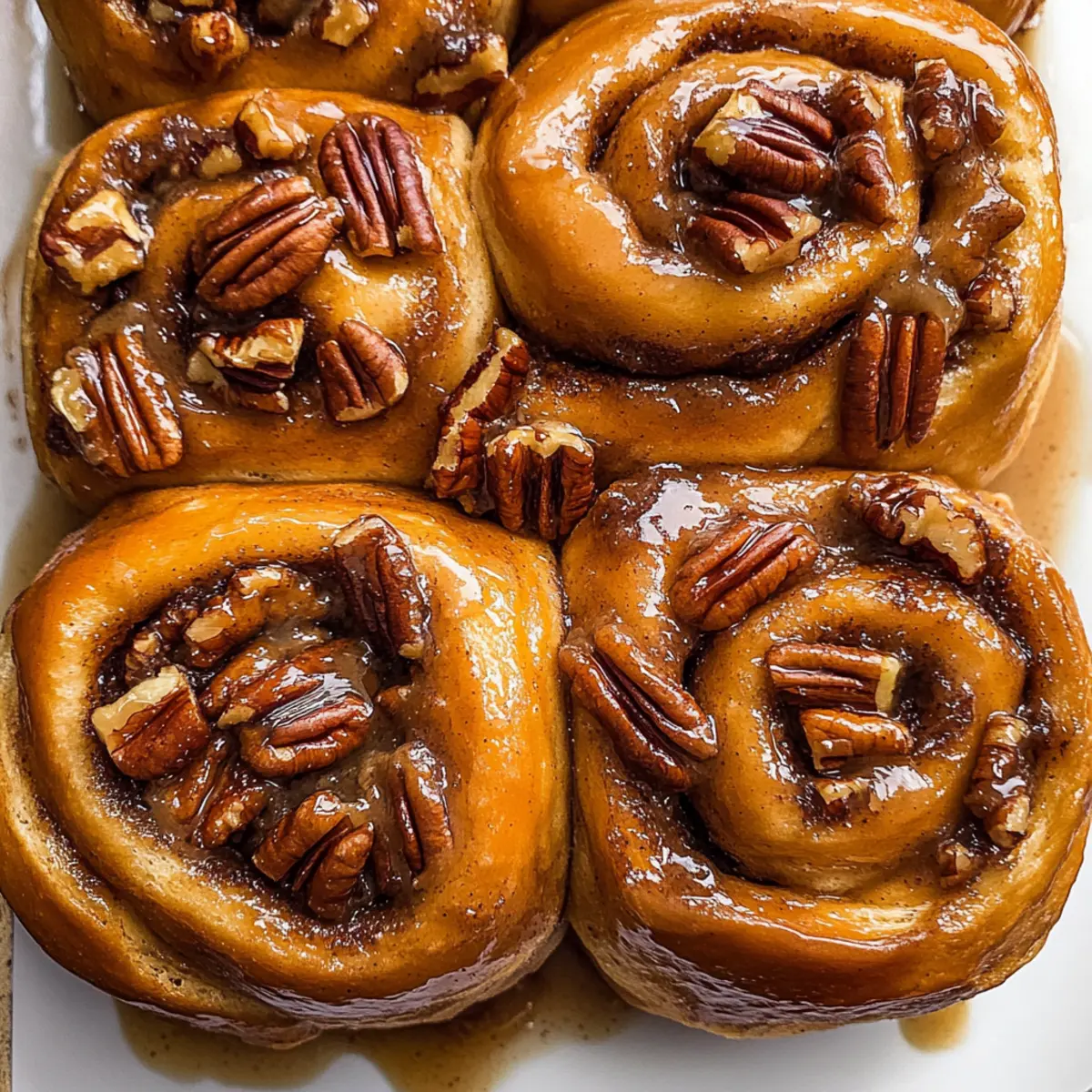 Butter Pecan Cinnamon Buns