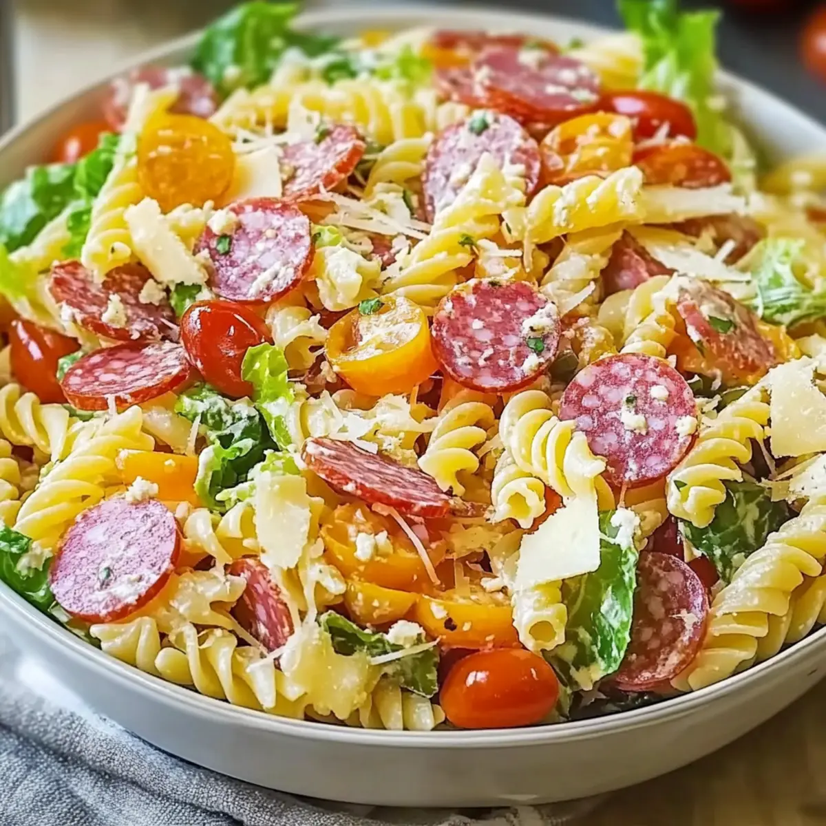 Italian Grinder Pasta Salad