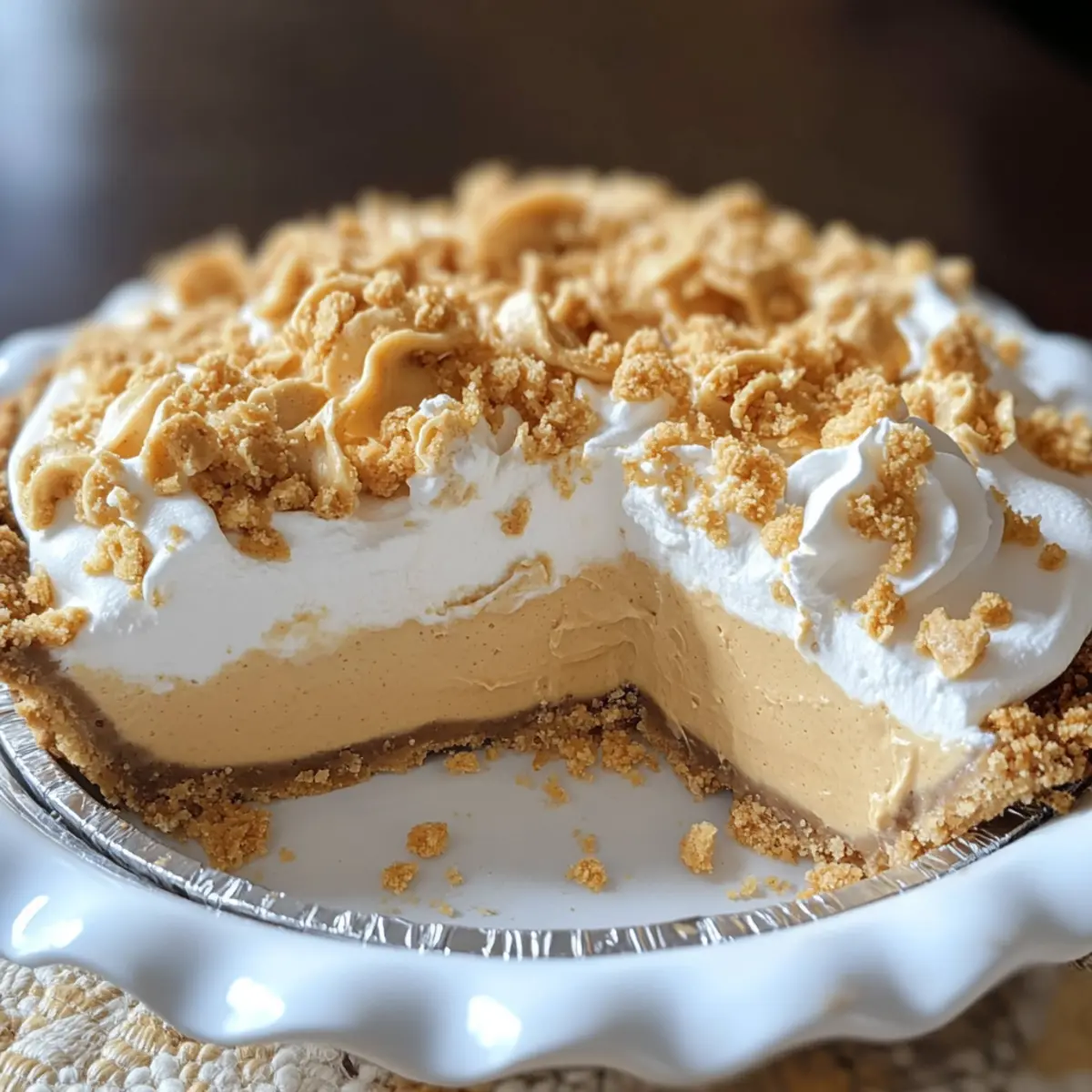 Amish Peanut Butter Cream Pie