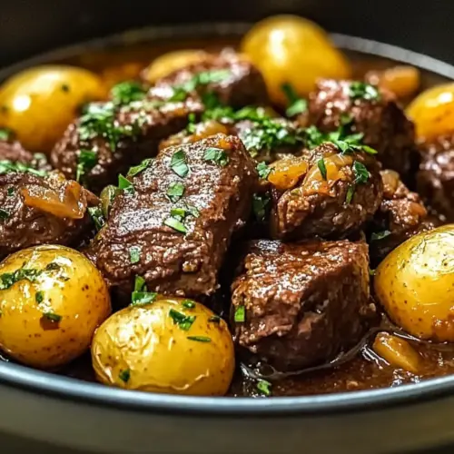 Slow Cooker Garlic Butter Beef