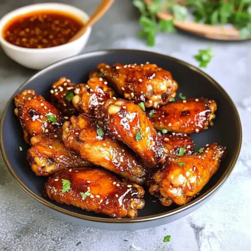 Hot Honey Chicken Wings