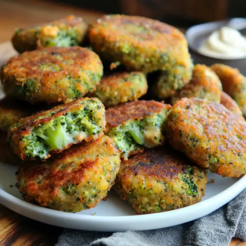 Broccoli Cheese Patties