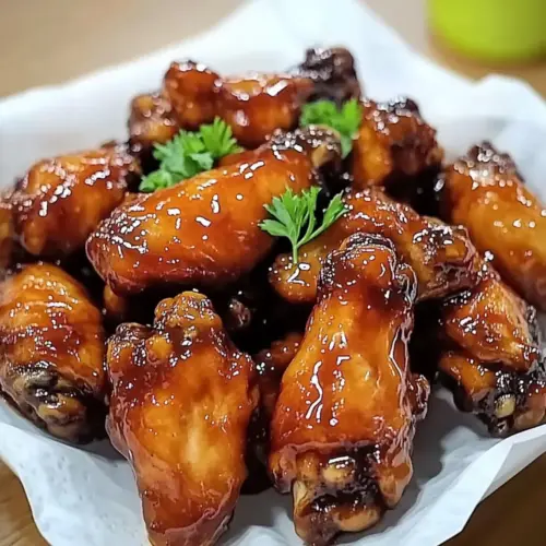 Honey Barbecue Chicken Wings