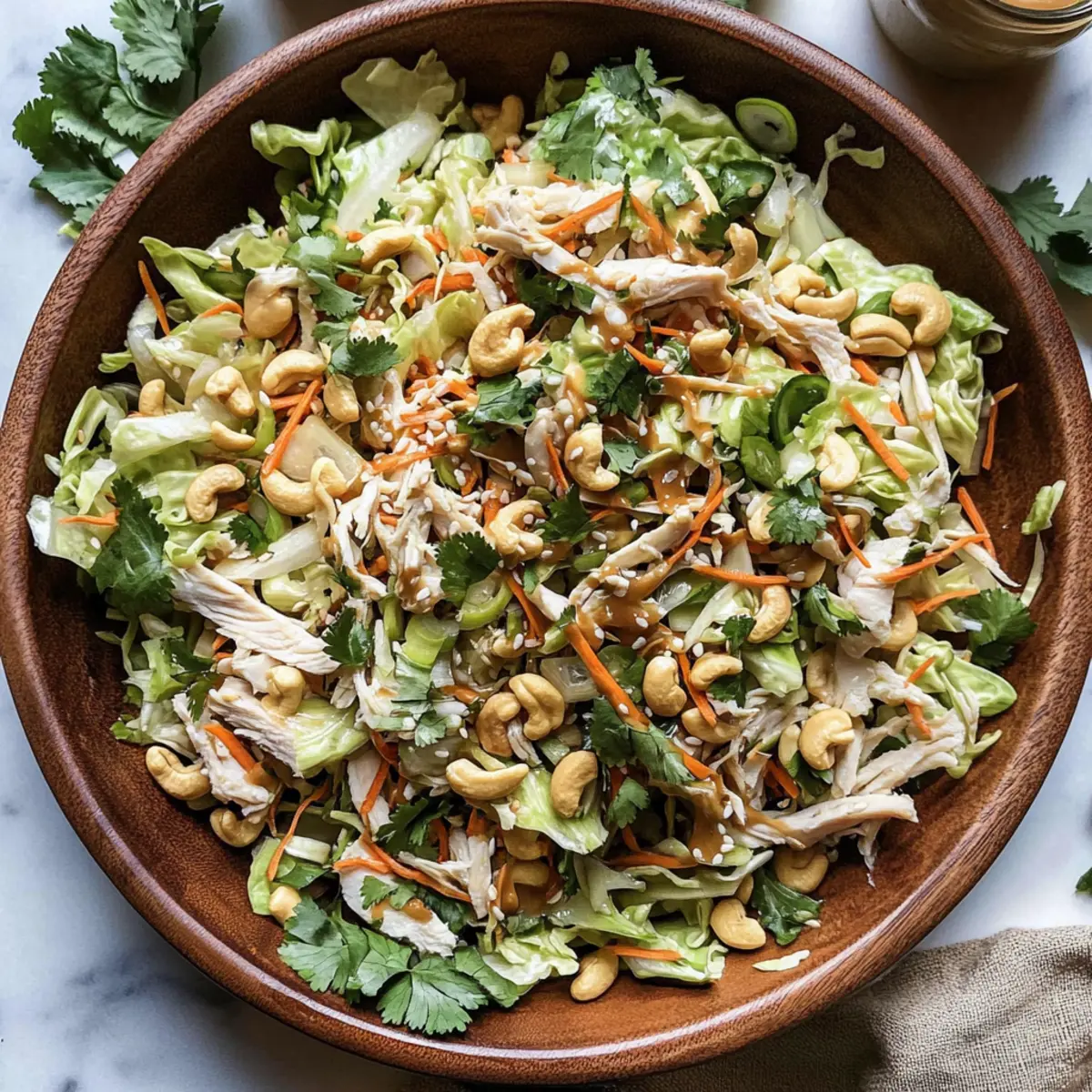 Chicken Cashew Crunch Salad
