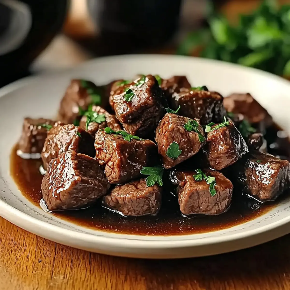 Crockpot Steak Bites