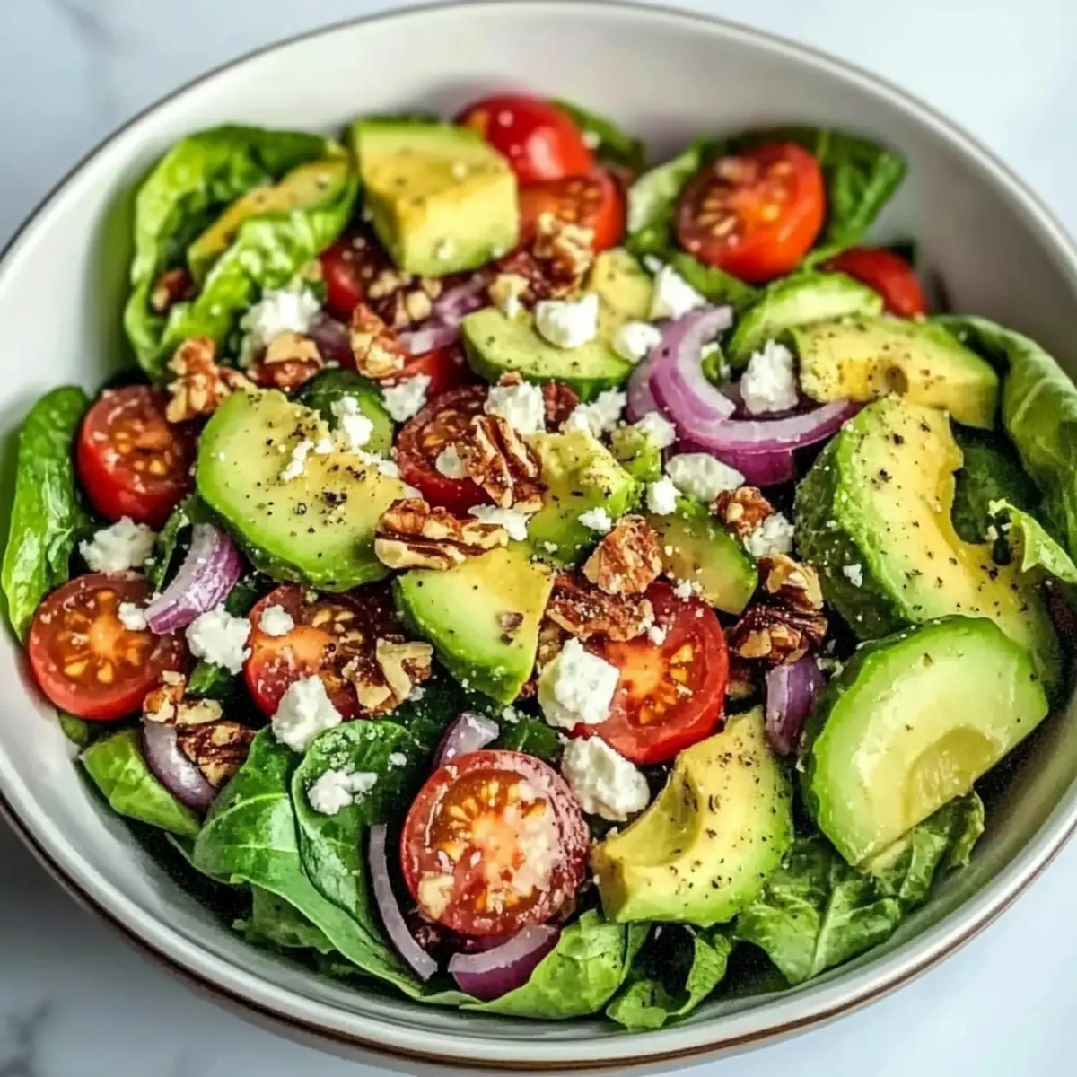 Delightful Vibrant Spring Salad with Avocado You’ll Love 4 Vibrant Spring Salad with Avocado