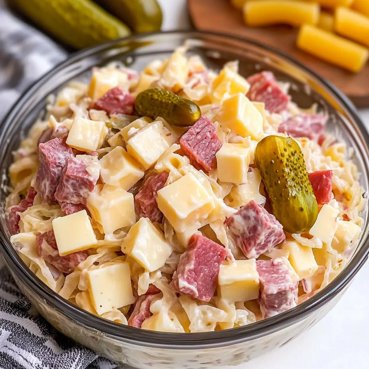 Flavor-Packed Reuben Pasta Salad That Everyone Will Love 3 a0a8c174 f65d 48f4 9c1a