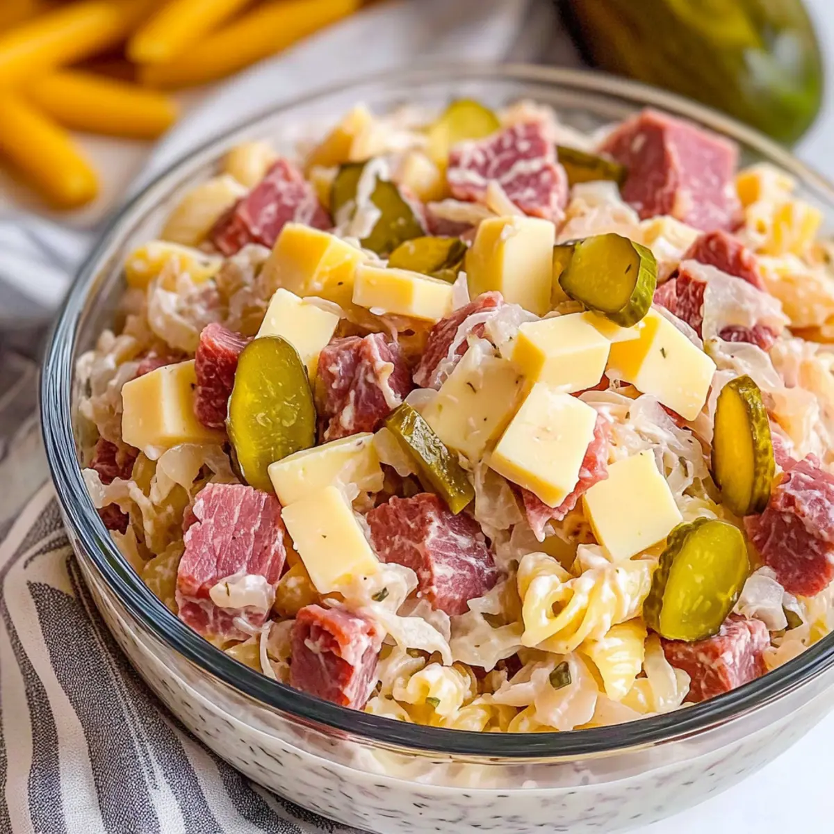 Flavor-Packed Reuben Pasta Salad That Everyone Will Love 1 a0a8c174 f65d 48f4 9c1a f16bba12a9e2tr kwnrpo