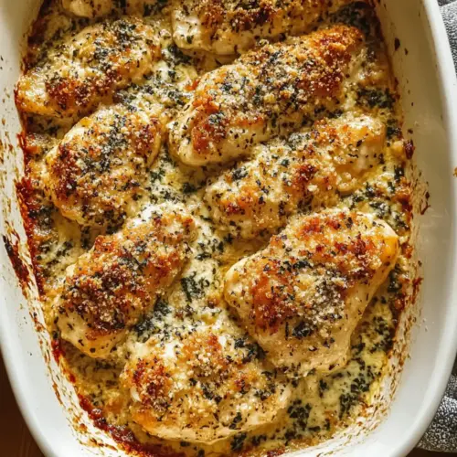 Garlic Parmesan Chicken Bake