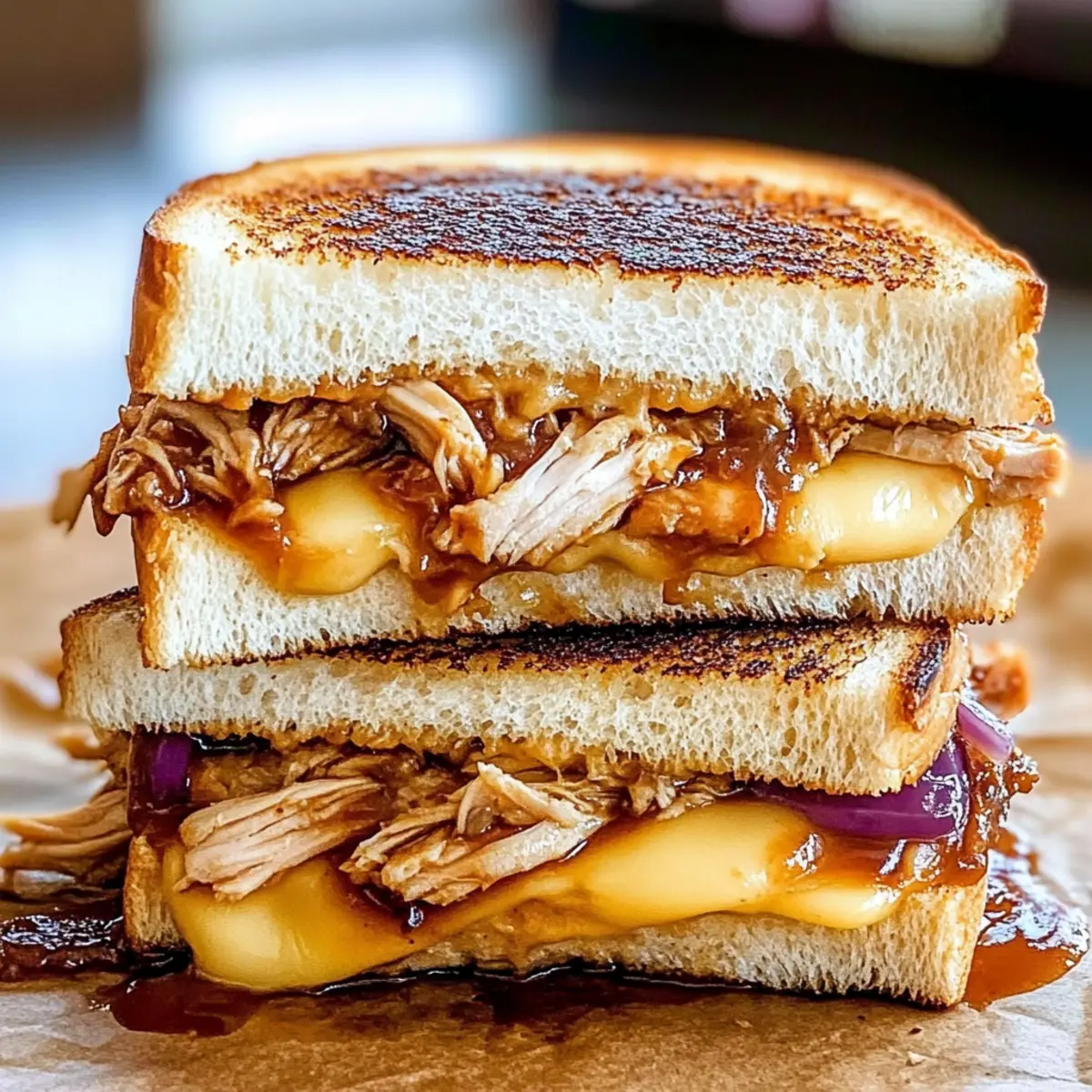 BBQ Chicken Grilled Cheese for Ultimate Comfort Food Bliss 2 bb9d446b acee 4ca0 8f82