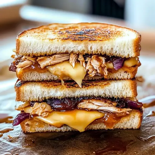 BBQ Chicken Grilled Cheese for Ultimate Comfort Food Bliss 11 BBQ Chicken Grilled Cheese
