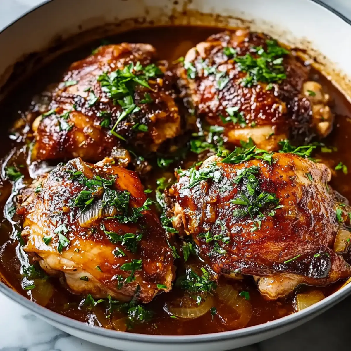 Braised Catalina Chicken
