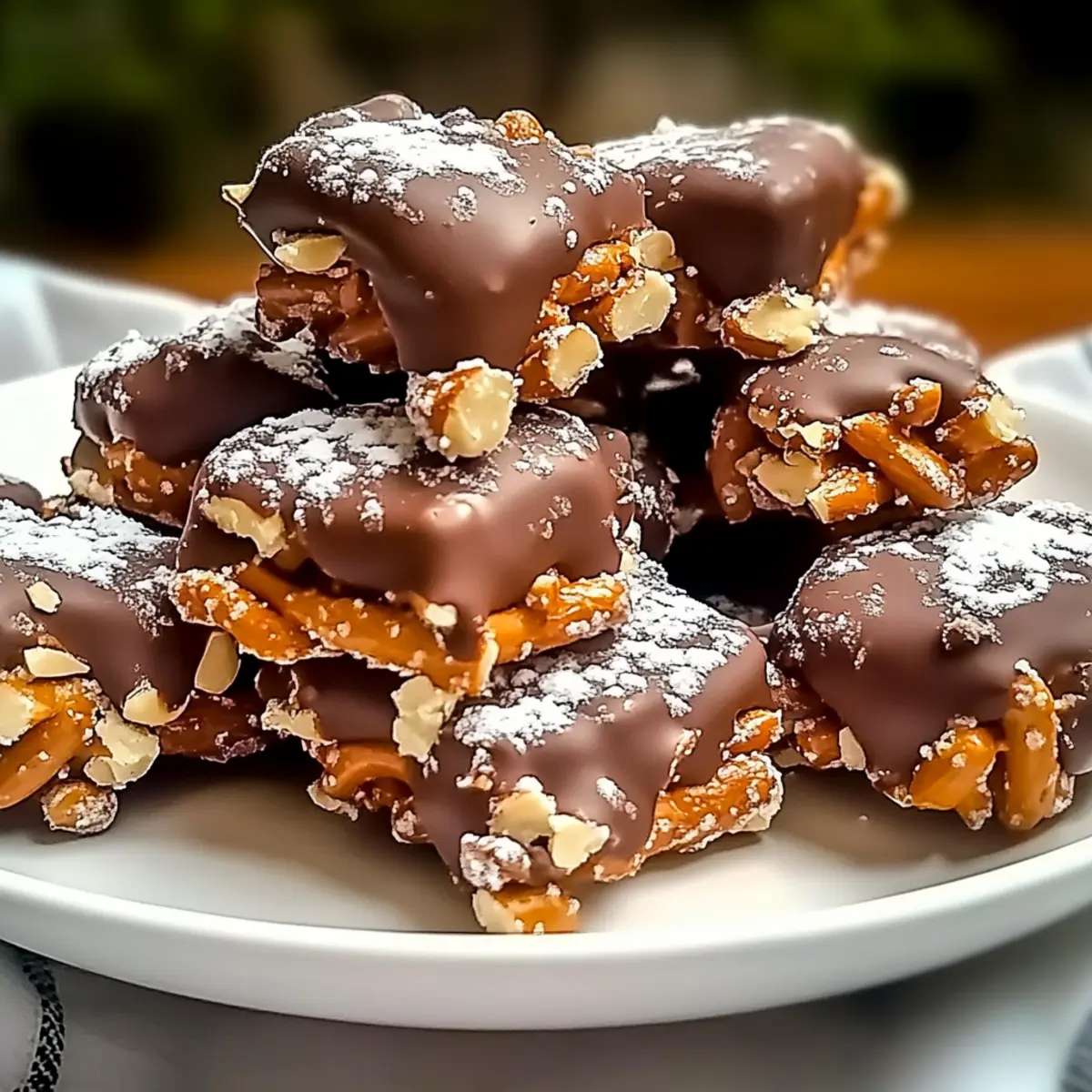Sweet & Salty No-Bake Peanut Butter Pretzel Clusters 1 cbf8f76c 2a47 4f1f 9a5f