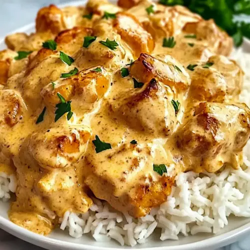 Creamy Smothered Chicken and Rice