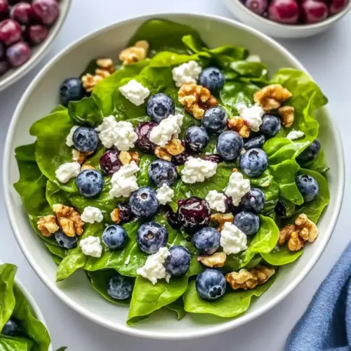 Spring Salad with Goat Cheese