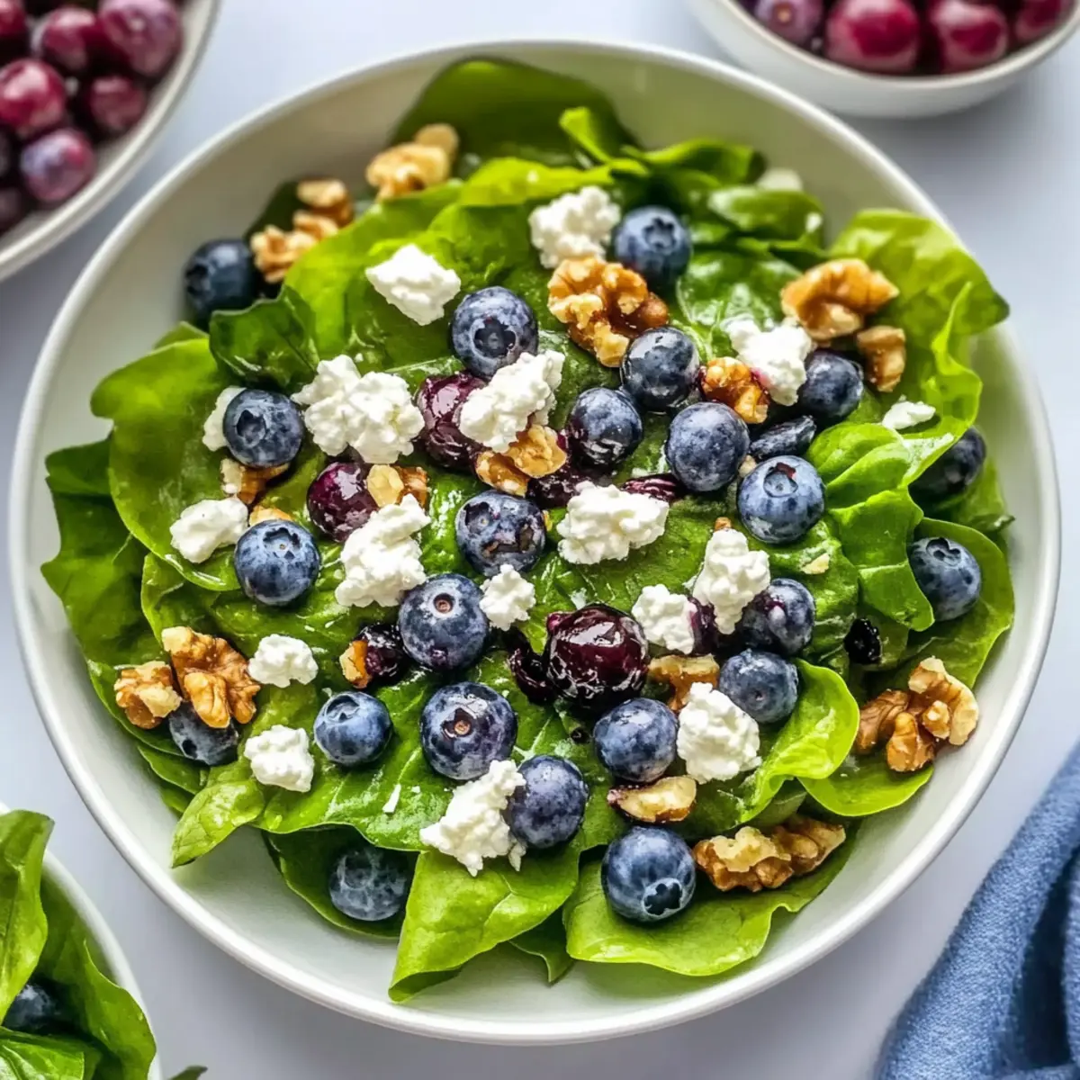 Spring Salad with Goat Cheese