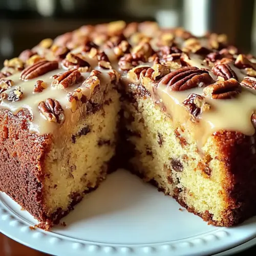 Butter Pecan Pound Cake