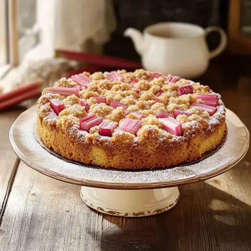 German Rhubarb Cake