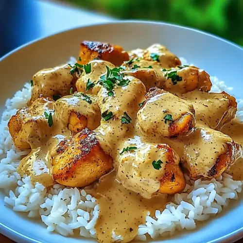 Smothered Chicken and Rice