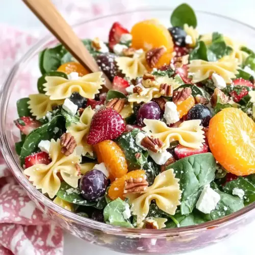 Strawberry Fields Pasta Salad