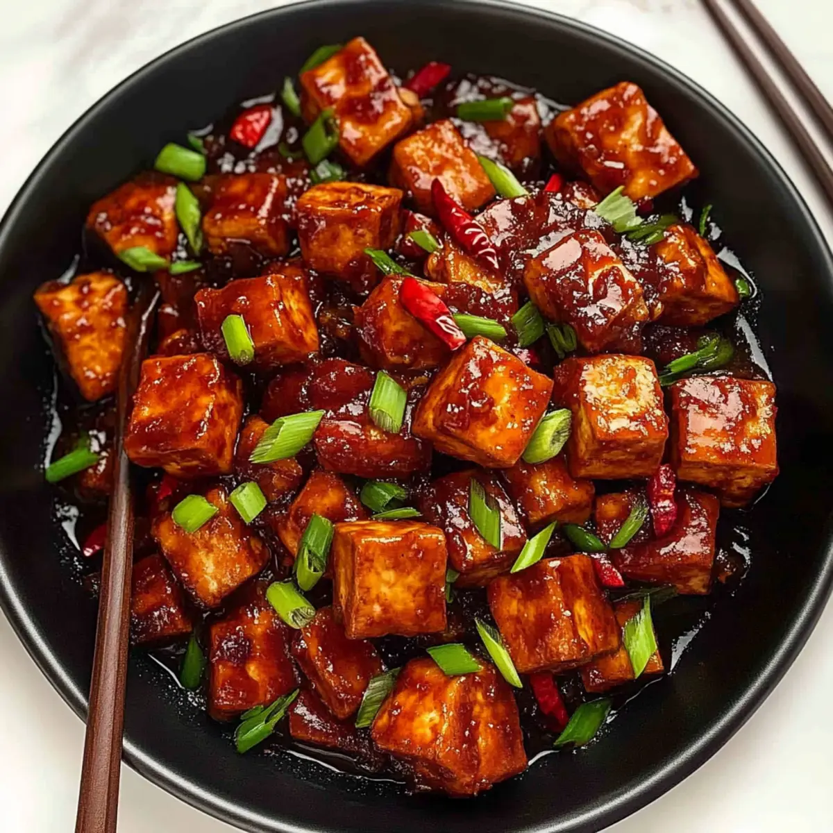 Deliciously Spicy Crispy Szechuan Tofu Ready in 30 Minutes 32 Crispy Szechuan Tofu
